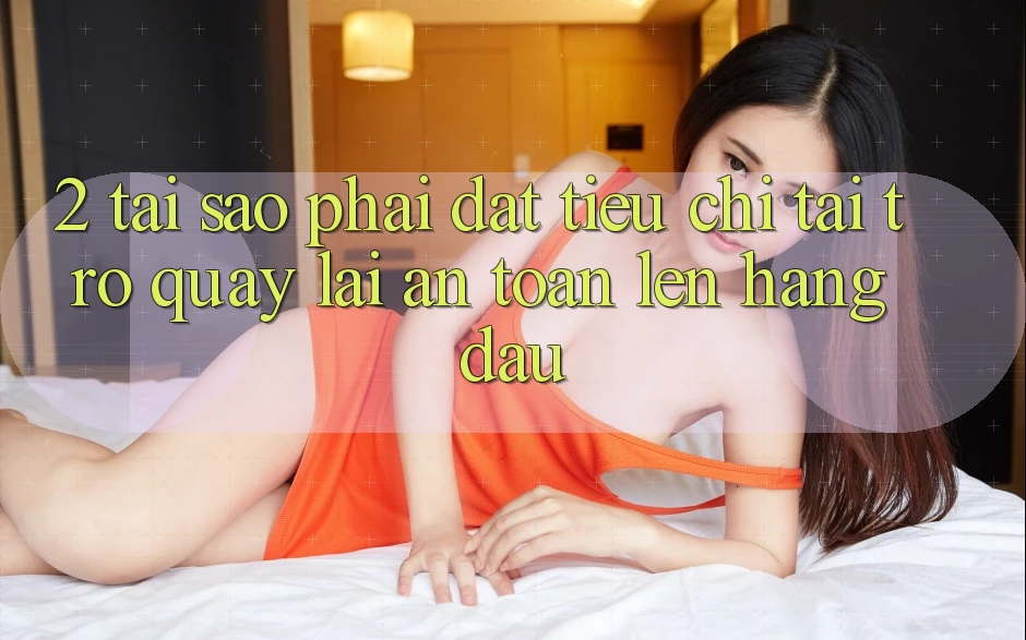 2. Tại Sao Phải Đặt Tiêu Chí “Tải trở quay lại An Toàn” Lên Hàng Đầu? 2. Tại Sao Phải Đặt Tiêu Chí “Tải trở quay lại An Toàn” Lên Hàng Đầu?