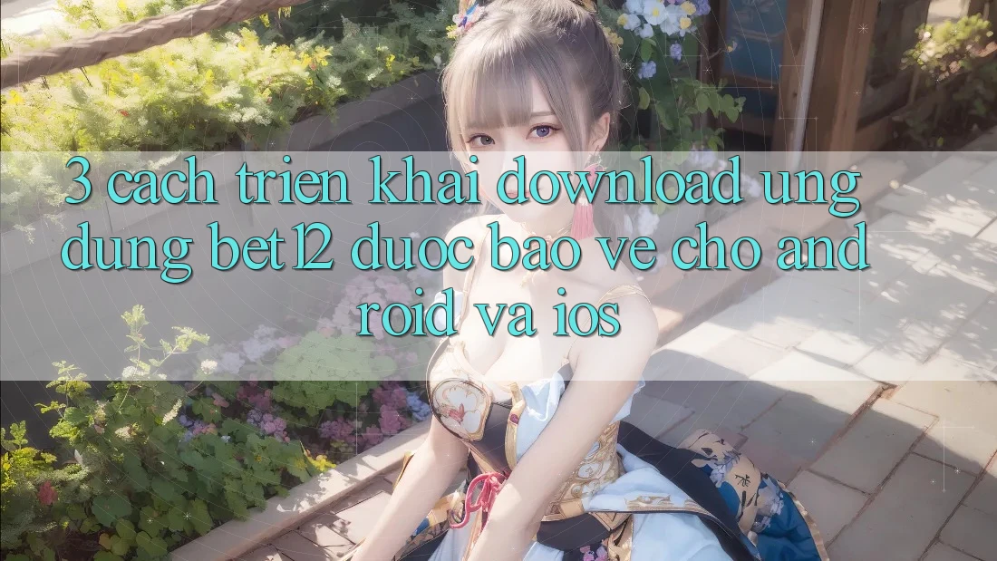 3. Cách triển khai Download Ứng Dụng bet12 Được bảo vệ Cho Android và iOS