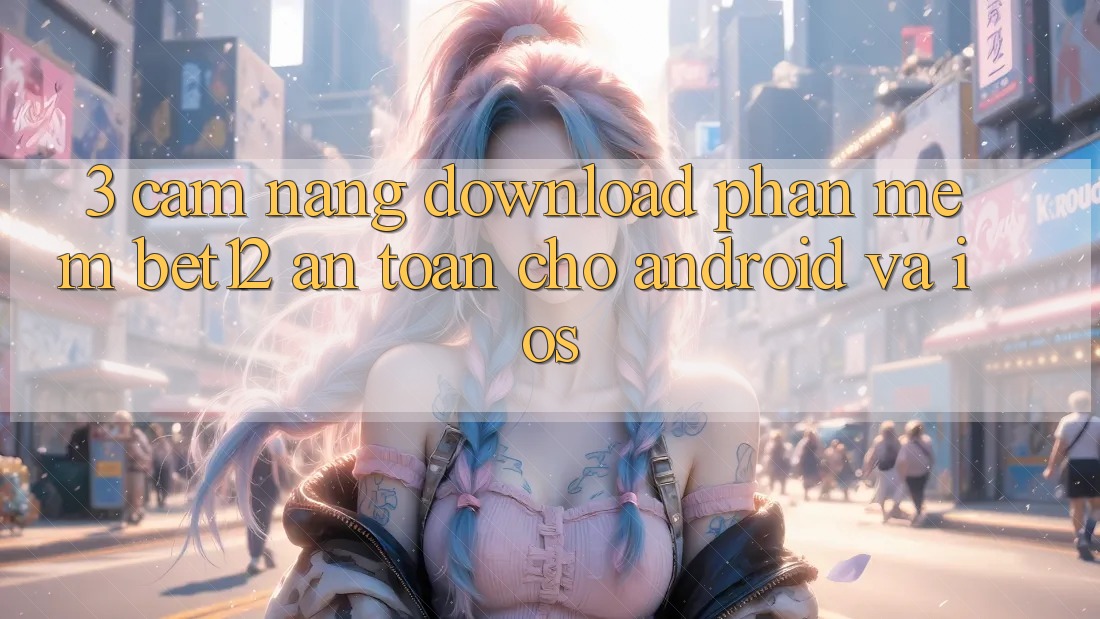 3. Cẩm nang Download Phần mềm bet12 An Toàn Cho Android và iOS