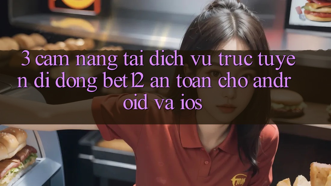 3. Cẩm nang Tải Dịch vụ trực tuyến di động bet12 An Toàn Cho Android và iOS