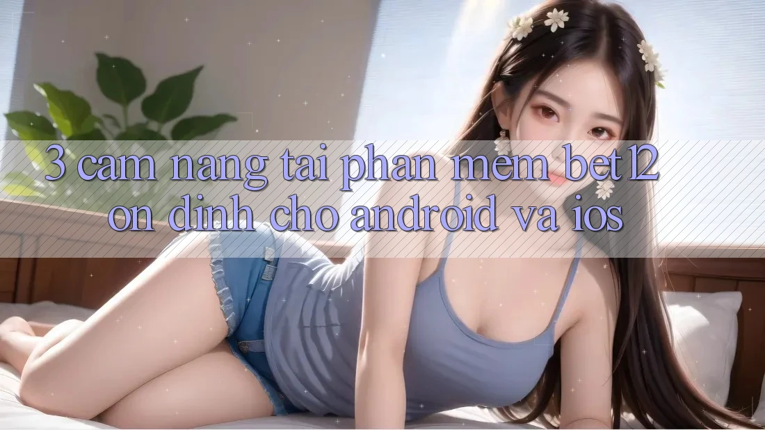 3. Cẩm nang Tải Phần mềm bet12 Ổn định Cho Android và iOS 3. Cẩm nang Tải Phần mềm bet12 Ổn định Cho Android và iOS