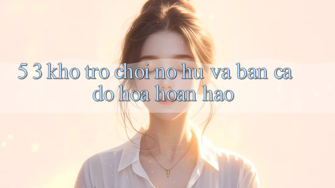 5. 3. Kho Trò chơi Nổ hũ và Bắn Cá Đồ Họa Hoàn hảo