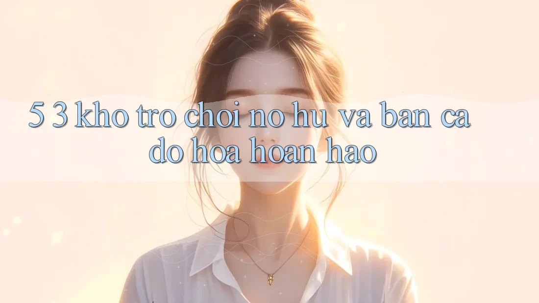 5. 3. Kho Trò chơi Nổ hũ và Bắn Cá Đồ Họa Hoàn hảo