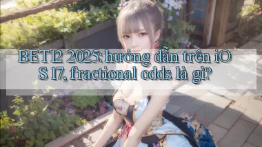 BET12 2025 hướng dẫn trên iOS 17, fractional odds là gì