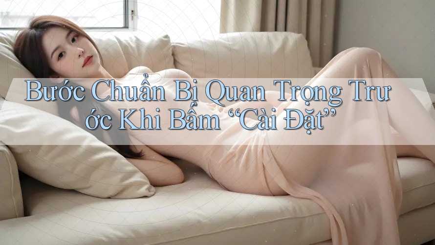 Bước Chuẩn Bị Quan Trọng Trước Khi Bấm “Cài Đặt”