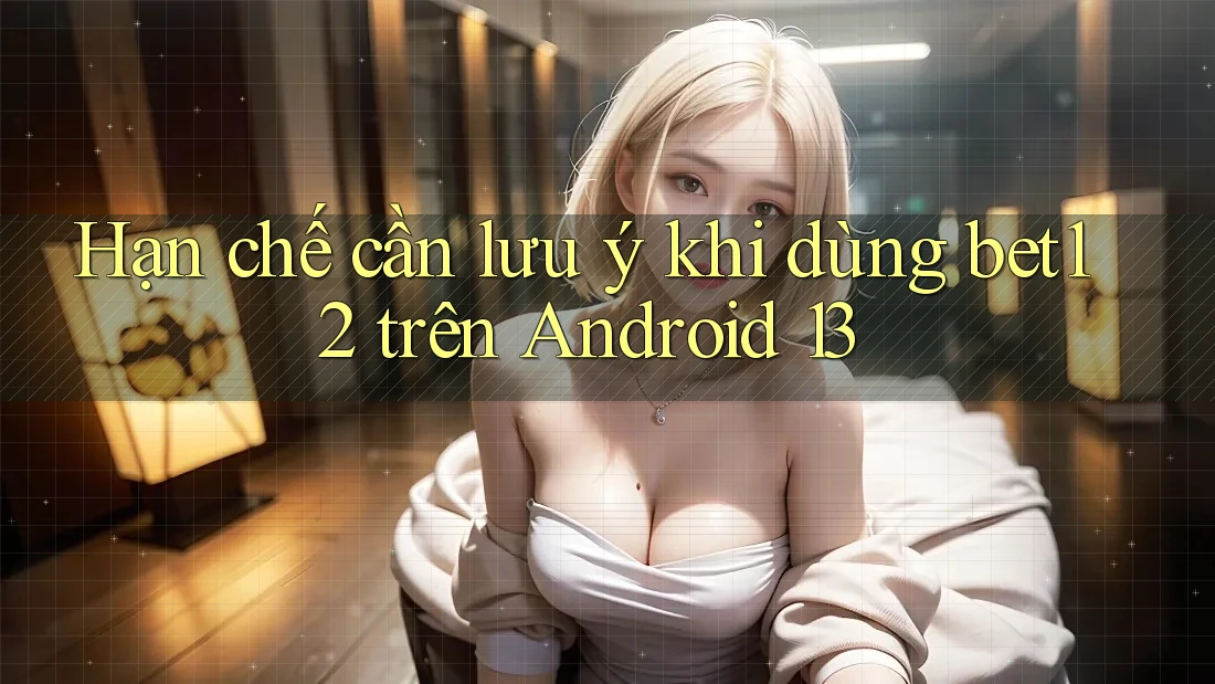 Hạn chế cần lưu ý khi dùng bet12 trên Android 13 Hạn chế cần lưu ý khi dùng bet12 trên Android 13