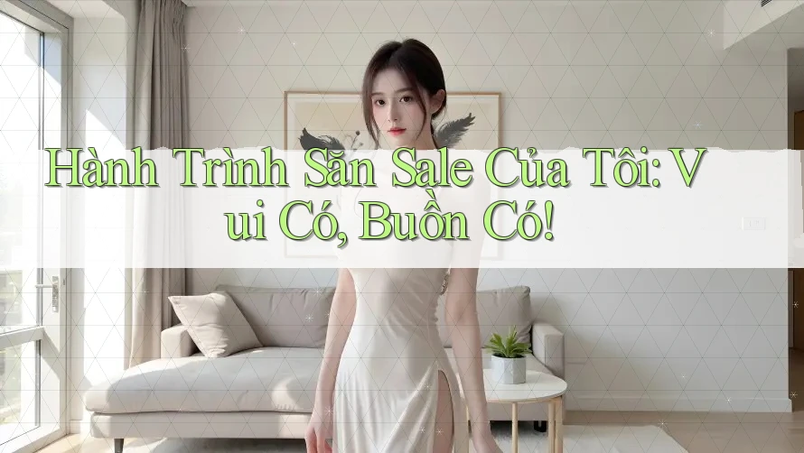 Hành Trình Săn Sale Của Tôi: Vui Có, Buồn Có!