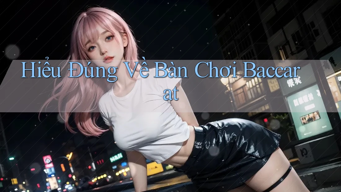 Hiểu Đúng Về Bàn Chơi Baccarat