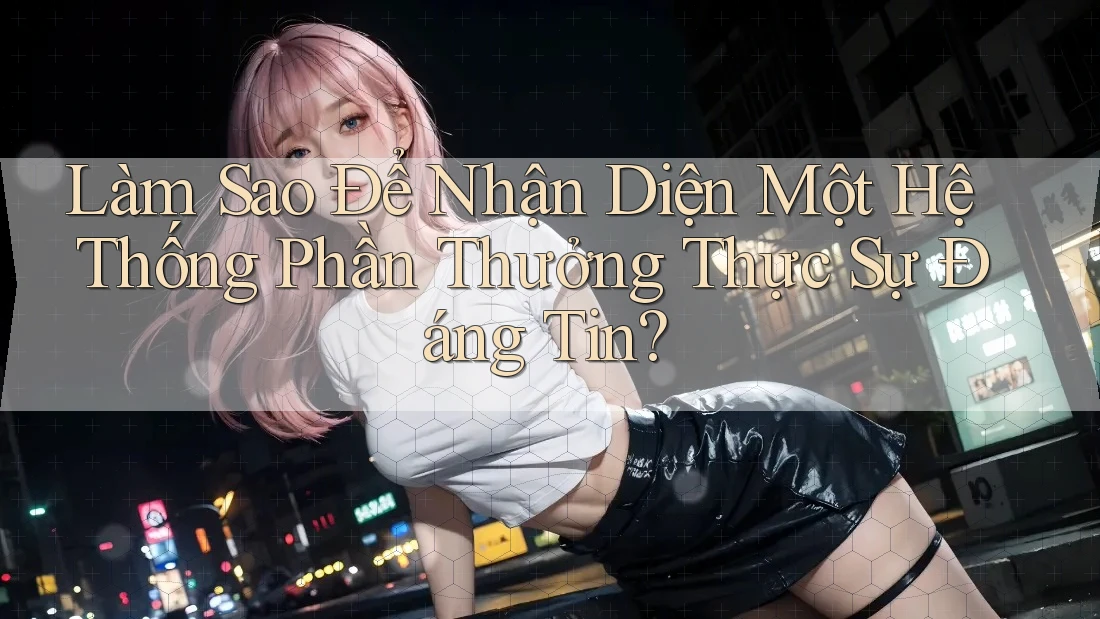 Làm Sao Để Nhận Diện Một Hệ Thống Phần Thưởng Thực Sự Đáng Tin? Làm Sao Để Nhận Diện Một Hệ Thống Phần Thưởng Thực Sự Đáng Tin?