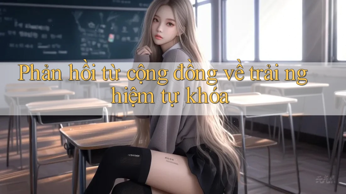 Phản hồi từ cộng đồng về trải nghiệm tự khóa
