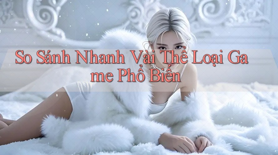 So Sánh Nhanh Vài Thể Loại Game Phổ Biến
